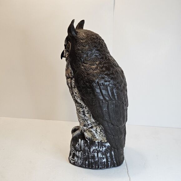 Vtg Owl Decoy Scarecrow Blow Mold Dalen Outdoor Garden Decor 16in USA Made 1990 - Picture 11 of 12